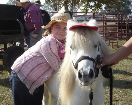 Pony and Little Girl